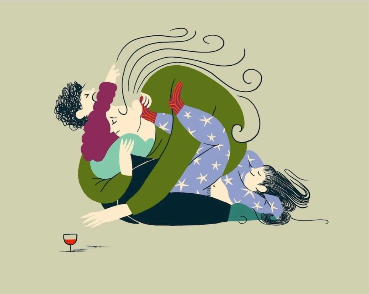 疲れているのに、